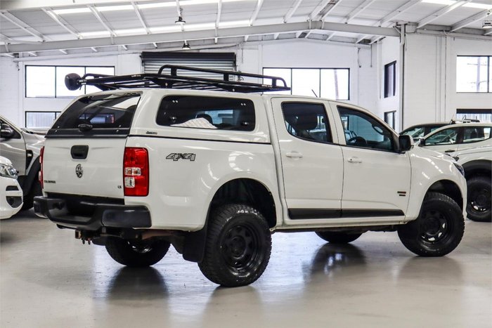 2019 Holden Colorado LS RG MY20 4X4 Dual Range Summit White