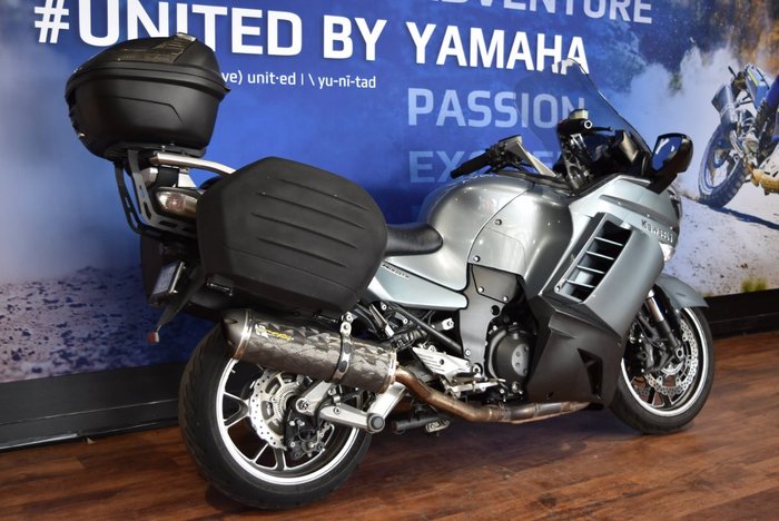 2008 Kawasaki 1400 GTR Silver