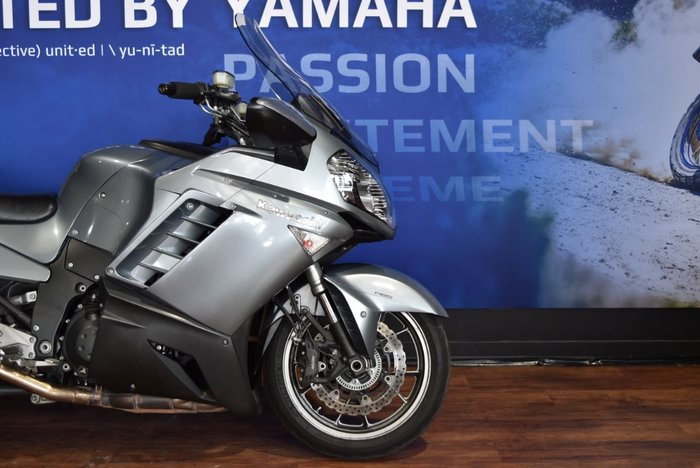 2008 Kawasaki 1400 GTR Silver