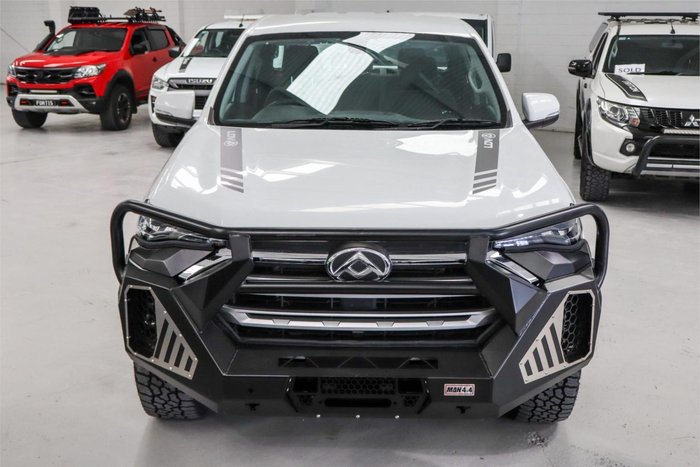 2021 LDV T60 Max PRO SK8C 4X4 Dual Range Blanc White
