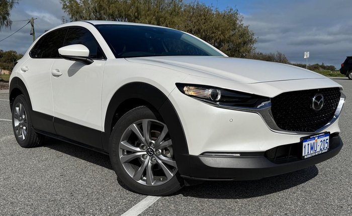 2021 Mazda CX-30 G20 Touring DM Series Snowflake White Pearl