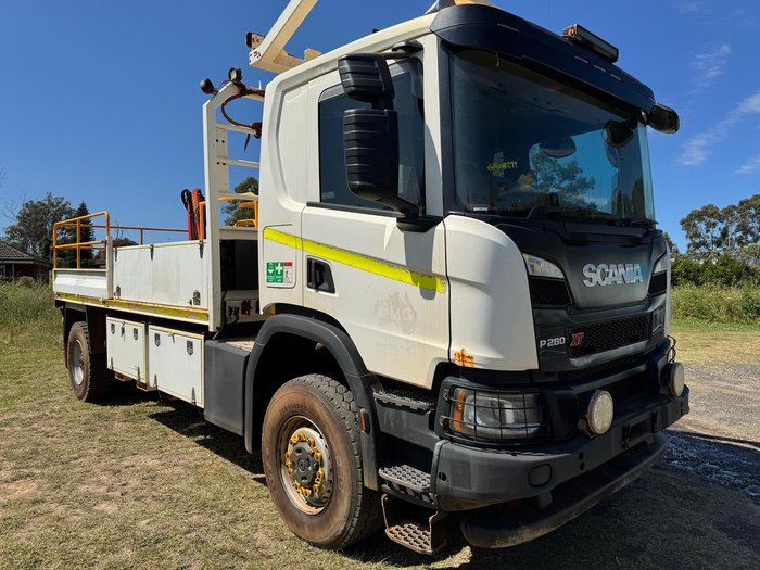 2020 Scania P Series P280 WHITE