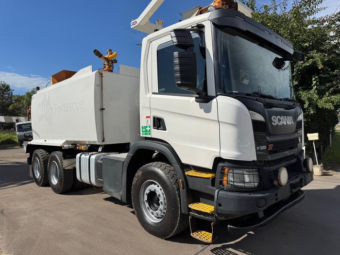 2020 Scania P Series P320 WHITE