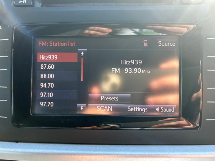 2016 Toyota Kluger GX GSU50R Silver Sky