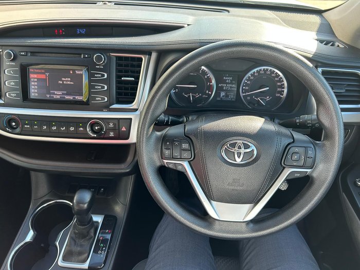2016 Toyota Kluger GX GSU50R Silver Sky
