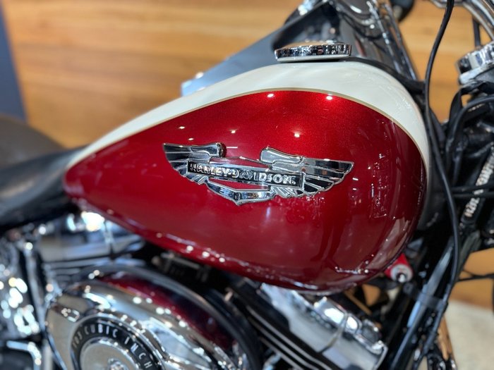 2013 Harley-davidson FLSTN SOFTAIL DELUXE White