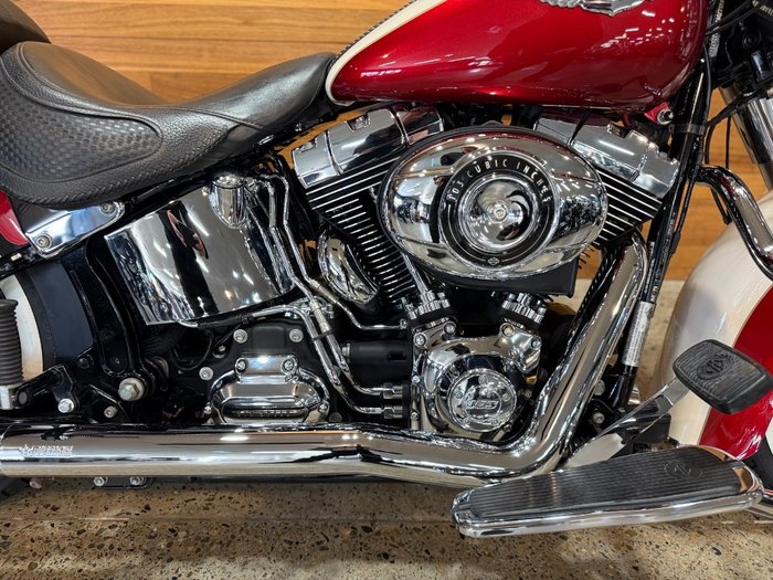 2013 Harley-davidson FLSTN SOFTAIL DELUXE White