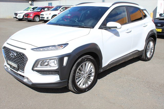 2020 Hyundai Kona Elite OS.3 MY20 AWD White