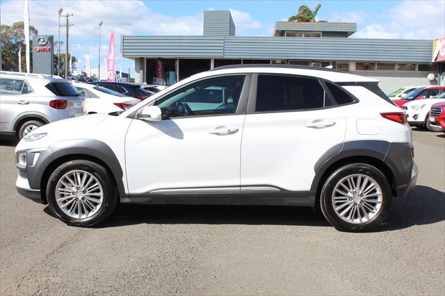 2020 Hyundai Kona Elite OS.3 MY20 AWD White