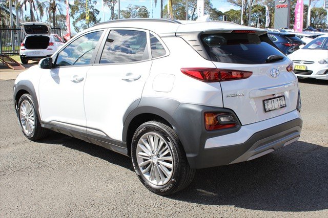 2020 Hyundai Kona Elite OS.3 MY20 AWD White