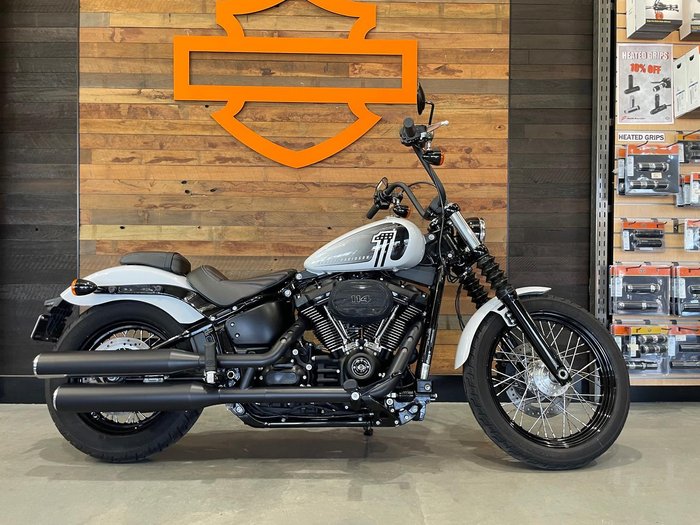 2021 Harley-Davidson Street Bob 114 (FXBBS) Softail White