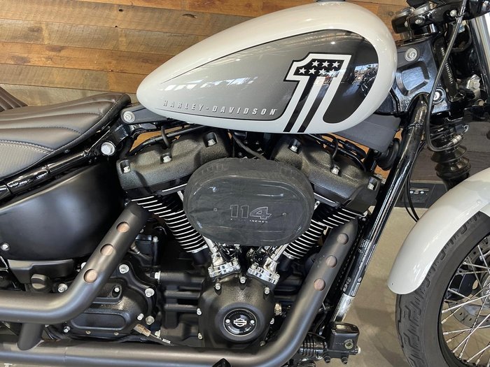 2021 Harley-Davidson Street Bob 114 (FXBBS) Softail White