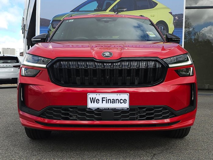 2025 SKODA Kodiaq 140TSI Sportline PS MY25 4X4 Velvet Red