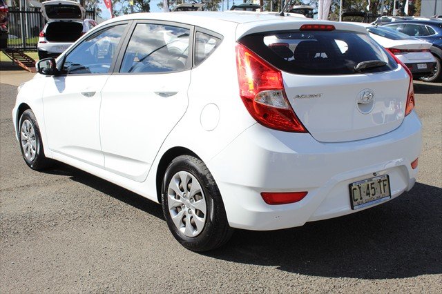 2016 Hyundai Accent Active RB4 MY17 Crystal White