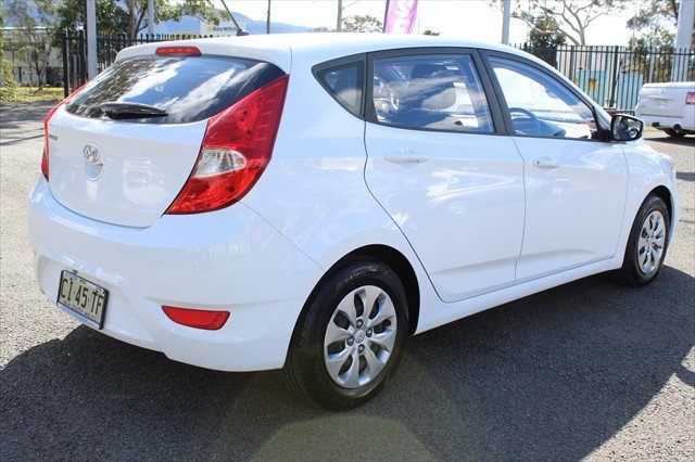 2016 Hyundai Accent Active RB4 MY17 Crystal White