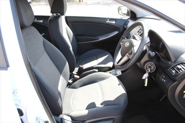 2016 Hyundai Accent Active RB4 MY17 Crystal White