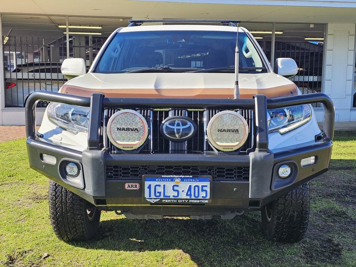 2017 Toyota Landcruiser Prado GXL GDJ150R 4X4 Dual Range Glacier White