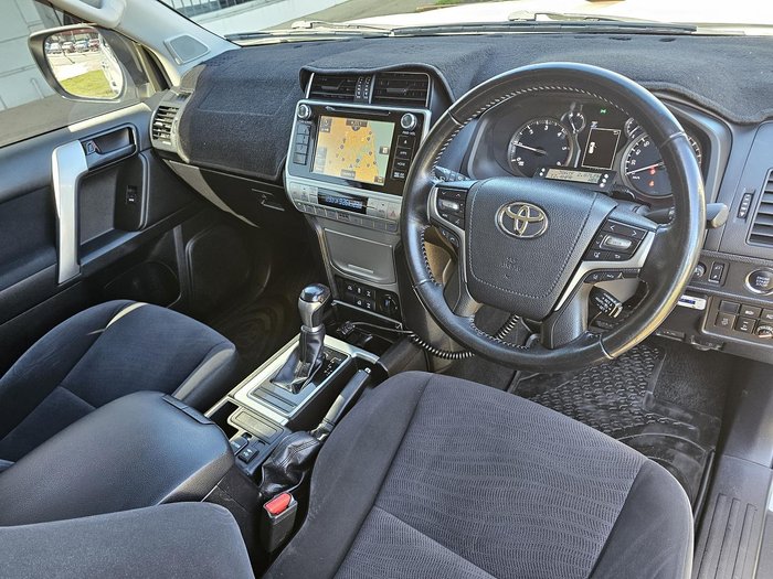 2017 Toyota Landcruiser Prado GXL GDJ150R 4X4 Dual Range Glacier White