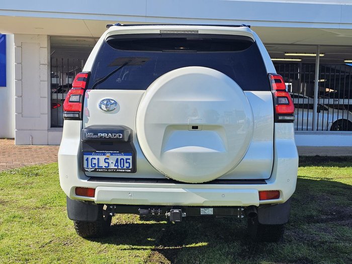 2017 Toyota Landcruiser Prado GXL GDJ150R 4X4 Dual Range Glacier White
