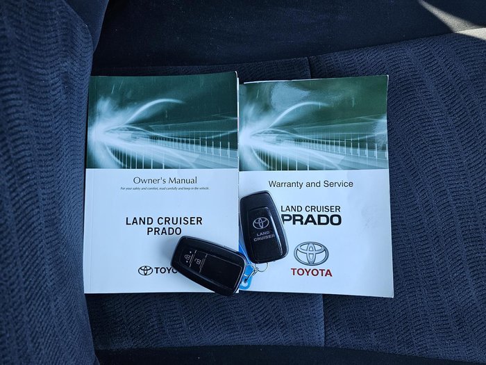 2017 Toyota Landcruiser Prado GXL GDJ150R 4X4 Dual Range Glacier White