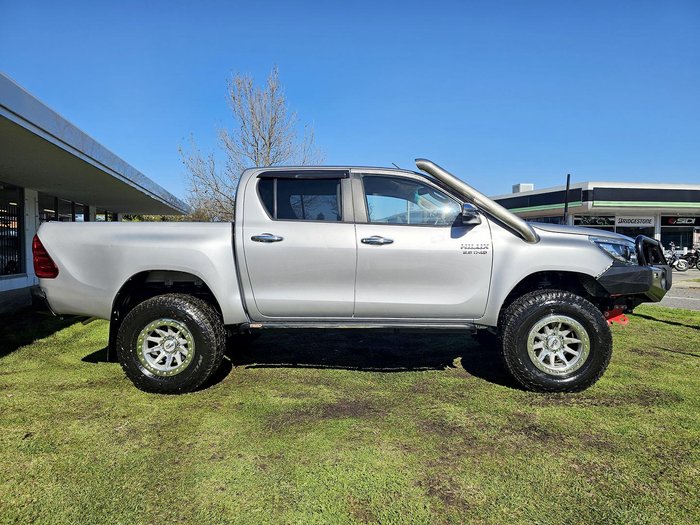 2018 Toyota Hilux SR5 GUN126R 4X4 Dual Range Silver Sky