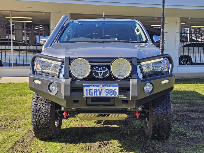 2018 Toyota Hilux SR5 GUN126R 4X4 Dual Range Silver Sky
