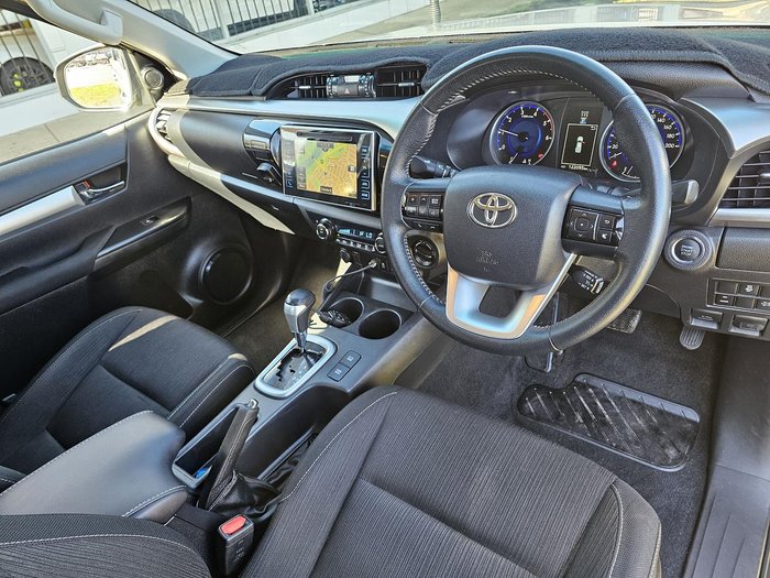 2018 Toyota Hilux SR5 GUN126R 4X4 Dual Range Silver Sky