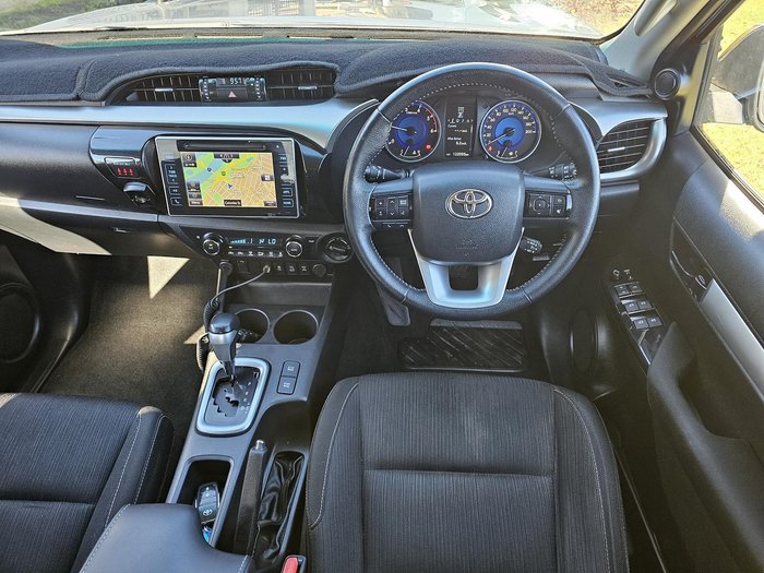 2018 Toyota Hilux SR5 GUN126R 4X4 Dual Range Silver Sky