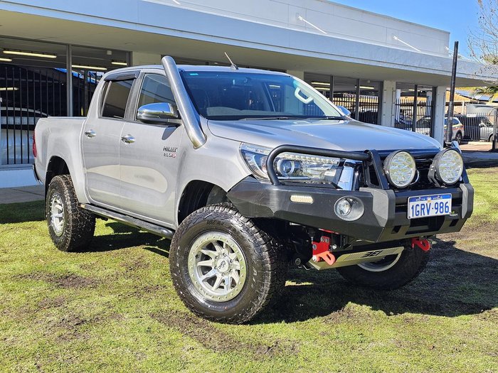 2018 Toyota Hilux SR5 GUN126R 4X4 Dual Range Silver Sky
