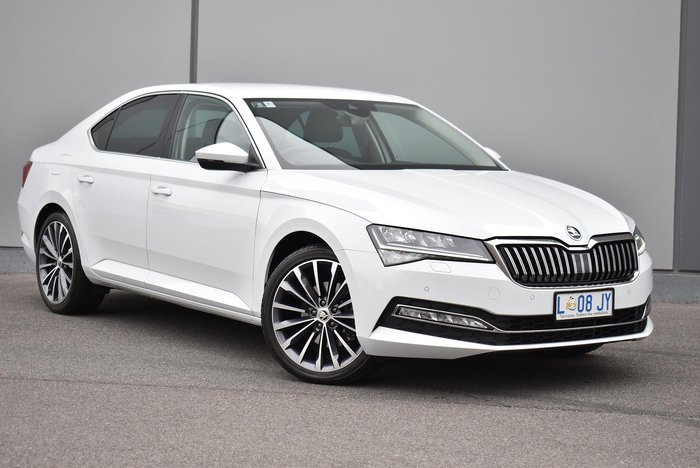 2022 SKODA Superb 162TSI Style NP MY23 Moon White