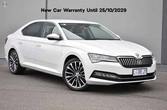 2022 SKODA Superb 162TSI Style NP MY23 Moon White
