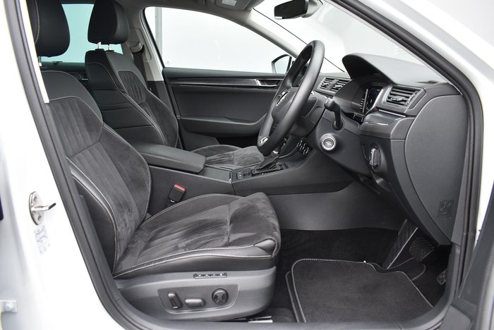 2022 SKODA Superb 162TSI Style NP MY23 Moon White