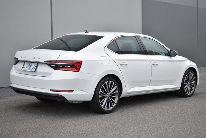 2022 SKODA Superb 162TSI Style NP MY23 Moon White