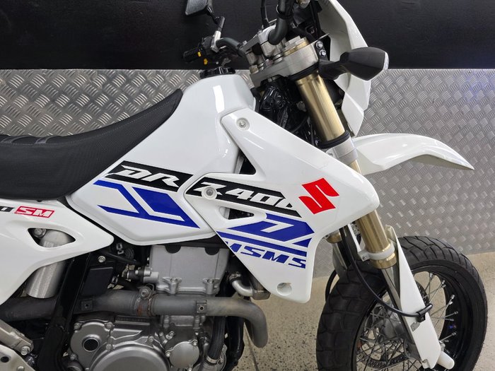 2019 Suzuki DR-Z400 SM WHITE