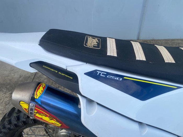 2022 Husqvarna TC250 White