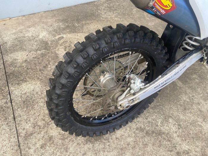 2022 Husqvarna TC250 White