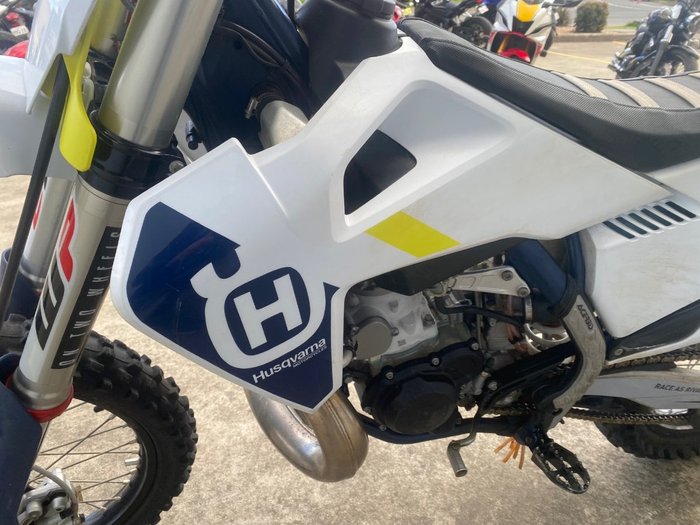 2022 Husqvarna TC250 White