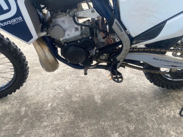 2022 Husqvarna TC250 White