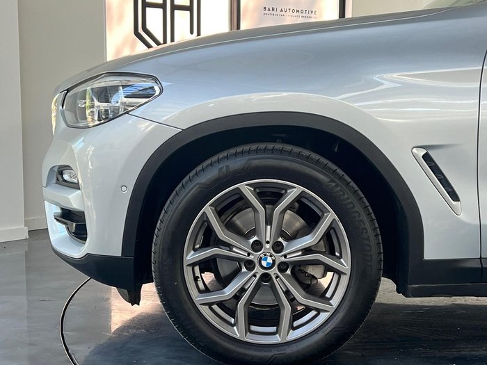 2017 BMW X3 xDrive20d G01 4X4 Constant Glacier Silver