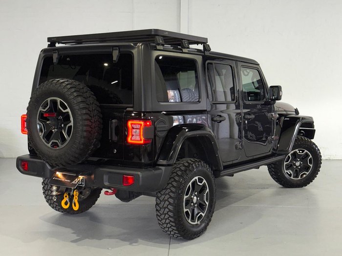 2019 Jeep Wrangler Unlimited Rubicon JL MY20 4X4 Dual Range Black