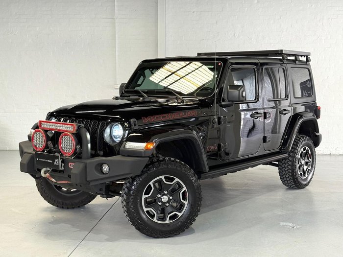 2019 Jeep Wrangler Unlimited Rubicon JL MY20 4X4 Dual Range Black