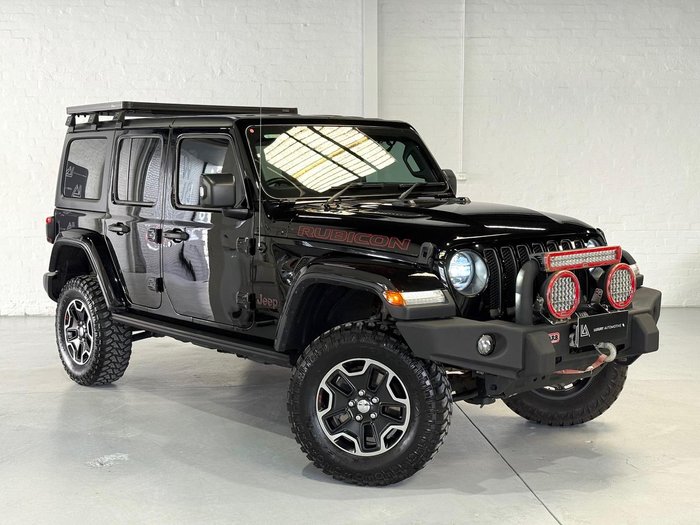 2019 Jeep Wrangler Unlimited Rubicon JL MY20 4X4 Dual Range Black