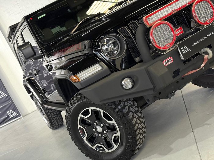 2019 Jeep Wrangler Unlimited Rubicon JL MY20 4X4 Dual Range Black