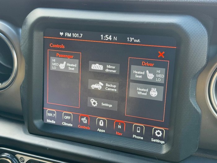 2019 Jeep Wrangler Unlimited Rubicon JL MY20 4X4 Dual Range Black