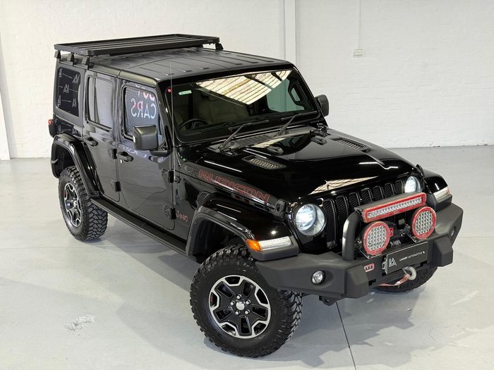 2019 Jeep Wrangler Unlimited Rubicon JL MY20 4X4 Dual Range Black