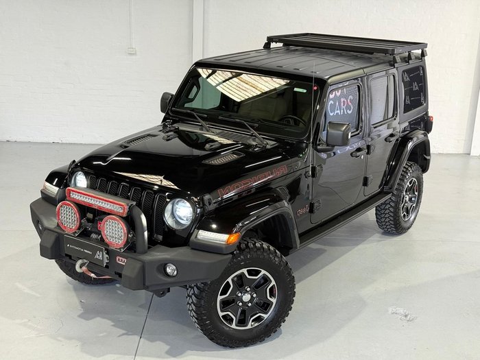 2019 Jeep Wrangler Unlimited Rubicon JL MY20 4X4 Dual Range Black