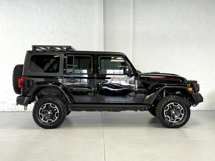 2019 Jeep Wrangler Unlimited Rubicon JL MY20 4X4 Dual Range Black