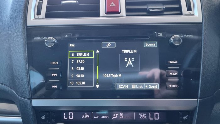 2015 Subaru Liberty 2.5i Premium