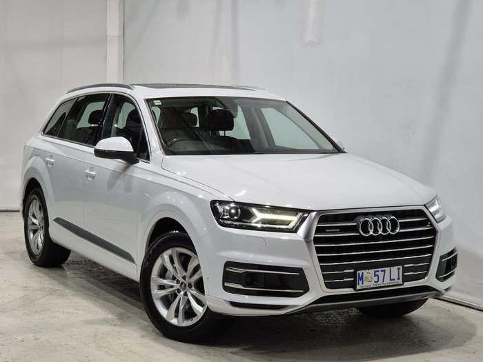 2016 Audi Q7 TDI 4M MY17 Four Wheel Drive White