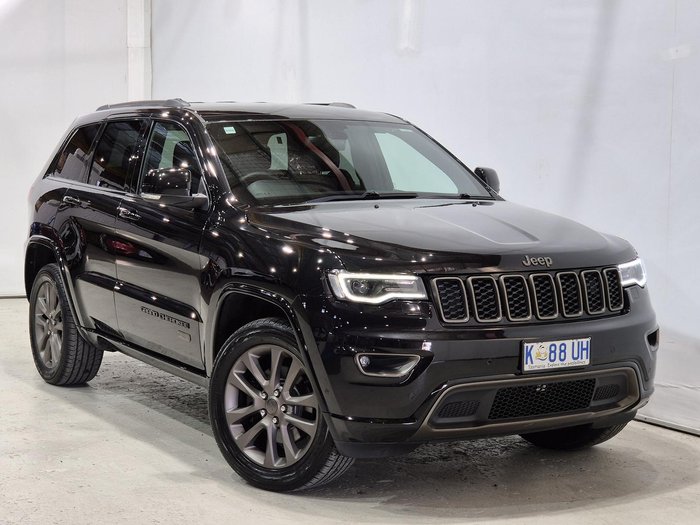 2016 Jeep Grand Cherokee 75th Anniversary WK MY16 4X4 Dual Range Brilliant Black